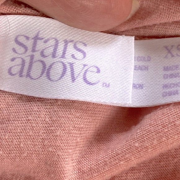 Stars Above Blush Pink Dusty Rose Stretchy Tank Top w/ J’ ADORE COFFEE o… - Picture 4 of 5